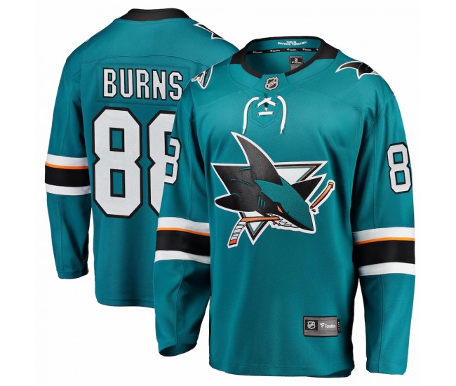 San Jose Sharks Brent Burns Men's Fanatics Branded Teal Home Premier Breakaway Player Jersey