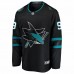 San Jose Sharks Evander Kane Men's Fanatics Branded Black Alternate Premier Breakaway Player Jersey