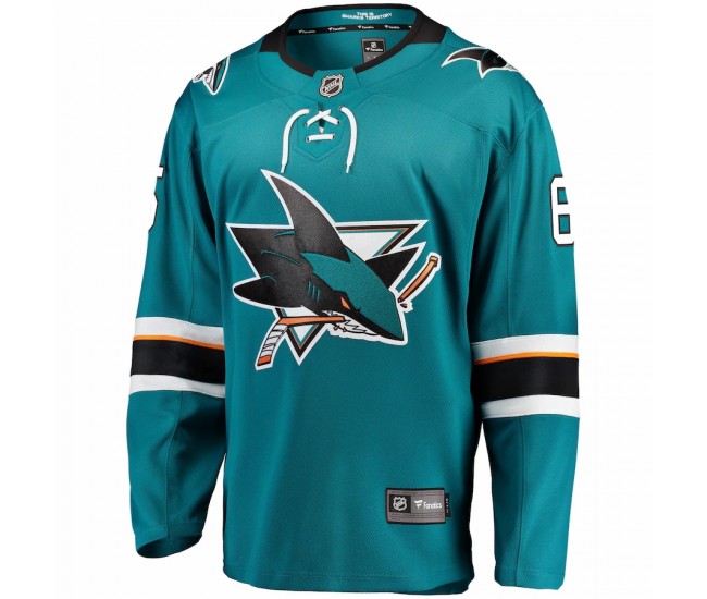 San Jose Sharks Erik Karlsson Men's Fanatics Branded Teal Home Premier Breakaway Player Jersey