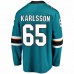 San Jose Sharks Erik Karlsson Men's Fanatics Branded Teal Home Premier Breakaway Player Jersey