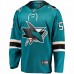 Simek San Jose Sharks Radim Fanatics Branded Home Breakaway Player Jersey - Teal