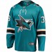 San Jose Sharks Mario Ferraro Men's Fanatics Branded Teal Replica Player Jersey