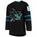 San Jose Sharks Kevin Labanc Men's adidas Black Alternate Authentic Jersey