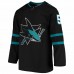 San Jose Sharks Radim Simek Men's adidas Black Alternate Authentic Jersey