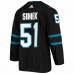 San Jose Sharks Radim Simek Men's adidas Black Alternate Authentic Jersey