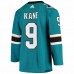 San Jose Sharks Evander Kane Men's adidas Teal Home Authentic Player Jersey