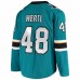 San Jose Sharks Tomas Hertl Men's Fanatics Branded Teal Team Home Breakaway Jersey