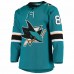 San Jose Sharks Brent Burns Men's adidas Teal Home Authentic Team Player Jersey