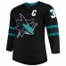 San Jose Sharks Logan Couture Men's adidas Black Alternate Authentic Player Jersey