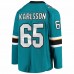 San Jose Sharks Melker Karlsson Men's Fanatics Branded Teal Breakaway Home Player Jersey