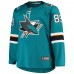 San Jose Sharks Mikkel Boedker Men's Fanatics Branded Teal Breakaway Home Player Jersey