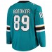 San Jose Sharks Mikkel Boedker Men's Fanatics Branded Teal Breakaway Home Player Jersey