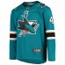 San Jose Sharks Joel Ward Men's Fanatics Branded Teal Breakaway Home Player Jersey