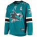 San Jose Sharks Logan Couture Men's Fanatics Branded Teal Home Alternate Captain Premier Breakaway Player Jersey