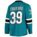 San Jose Sharks Logan Couture Men's Fanatics Branded Teal Home Alternate Captain Premier Breakaway Player Jersey