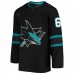 San Jose Sharks Erik Karlsson Men's adidas Black Team Alternate Authentic Jersey