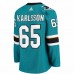 San Jose Sharks Erik Karlsson Men's adidas Teal Home Authentic Team Player Jersey