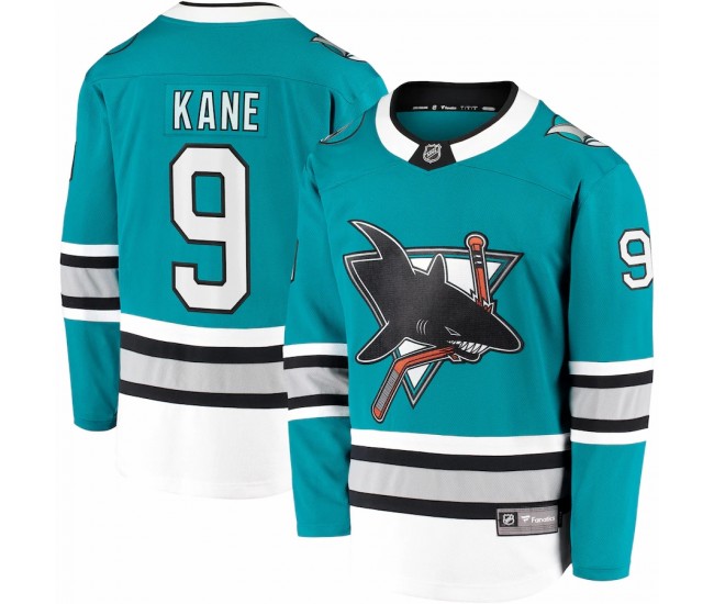 San Jose Sharks Evander Kane Men's Fanatics Branded Teal 30th Anniversary Premier Breakaway Player Jersey