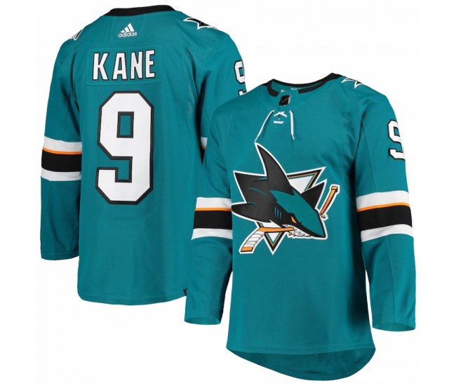 San Jose Sharks Evander Kane Men's adidas Teal Home Authentic Pro Player Jersey