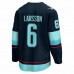 Seattle Kraken Adam Larsson Men's Fanatics Branded Deep Sea Blue Home Breakaway Player Jersey