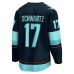 Seattle Kraken Jaden Schwartz Men's Fanatics Branded Navy Home Breakaway Player Jersey