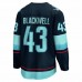 Seattle Kraken Colin Blackwell Men's Fanatics Branded Deep Sea Blue Home Breakaway Player Jersey