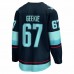 Seattle Kraken Morgan Geekie Men's Fanatics Branded Deep Sea Blue Home Breakaway Player Jersey