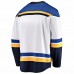 St. Louis Blues Men's Fanatics Branded White Breakaway Away Jersey