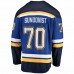 St. Louis Blues Oskar Sundqvist Men's Fanatics Branded Blue Home Breakaway Player Jersey