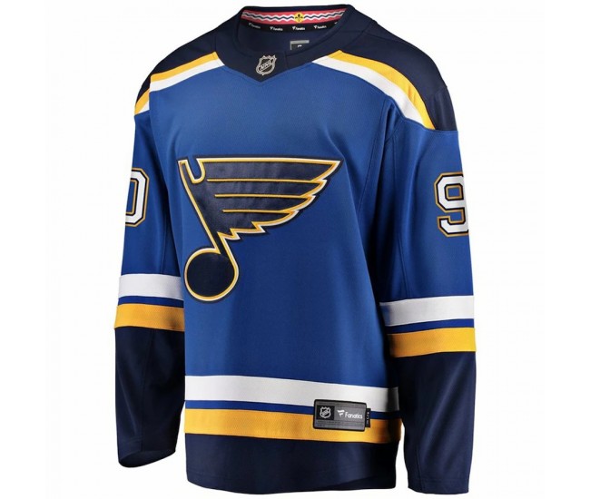 St. Louis Blues Ryan O'Reilly Men's Fanatics Branded Royal Home Premier Breakaway Player Jersey