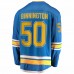 St. Louis Blues Jordan Binnington Men's Fanatics Branded Blue 2018/19 Alternate Premier Breakaway Player Jersey