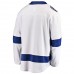 Tampa Bay Lightning Men's Fanatics Branded White Breakaway Away Jersey