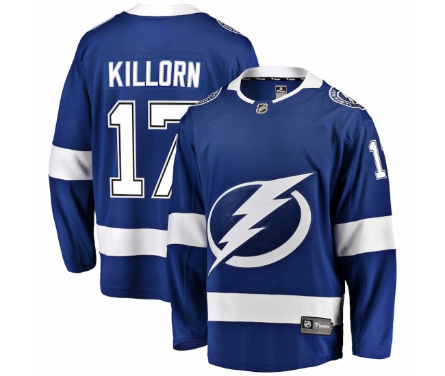 Tampa Bay Lightning Alex Killorn Men's Fanatics Branded Blue Home Breakaway Player Jersey