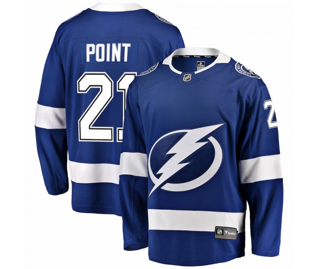 Tampa Bay Lightning Brayden Point Men's Fanatics Branded Blue Home Breakaway Player Jersey