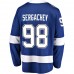 Tampa Bay Lightning Mikhail Sergachev Men's Fanatics Branded Blue Home Breakaway Player Jersey