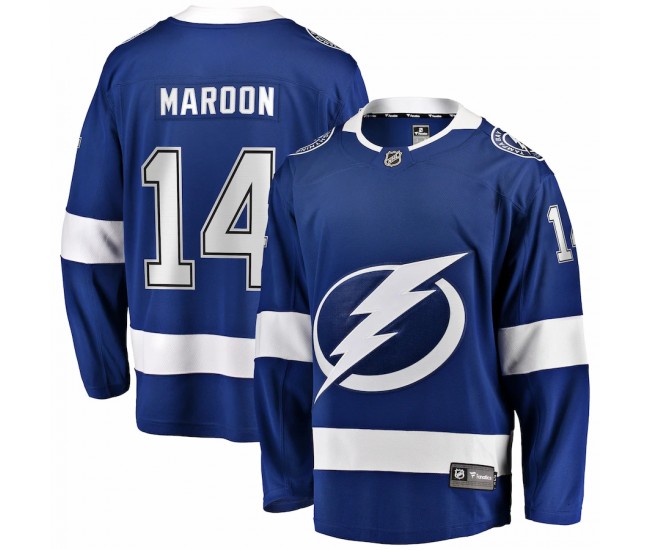 Tampa Bay Lightning Pat Maroon Men's Fanatics Branded Blue Replica Player Jersey