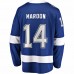 Tampa Bay Lightning Pat Maroon Men's Fanatics Branded Blue Replica Player Jersey