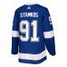 Tampa Bay Lightning Steven Stamkos Men's adidas Blue 2021 Stanley Cup Champions Authentic Player Jersey