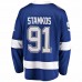 Tampa Bay Lightning Steven Stamkos Men's Fanatics Branded Blue Home 2022 Stanley Cup Final Breakaway Player Jersey