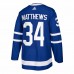 Toronto Maple Leafs Auston Matthews Men's adidas Blue Authentic Player Jersey