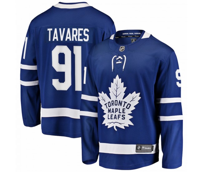 Toronto Maple Leafs John Tavares Men's Fanatics Branded Blue Home Premier Breakaway Player Jersey