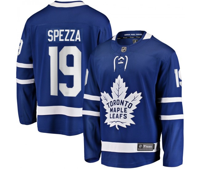 Toronto Maple Leafs Jason Spezza Men's Fanatics Branded Blue Replica Player Jersey