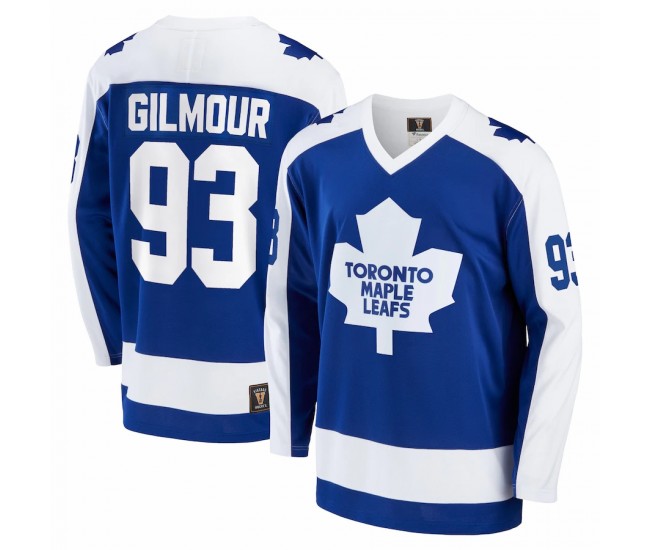 Toronto Maple Leafs Doug Gilmour Men's Fanatics Branded Blue Breakaway Retired Player Jersey