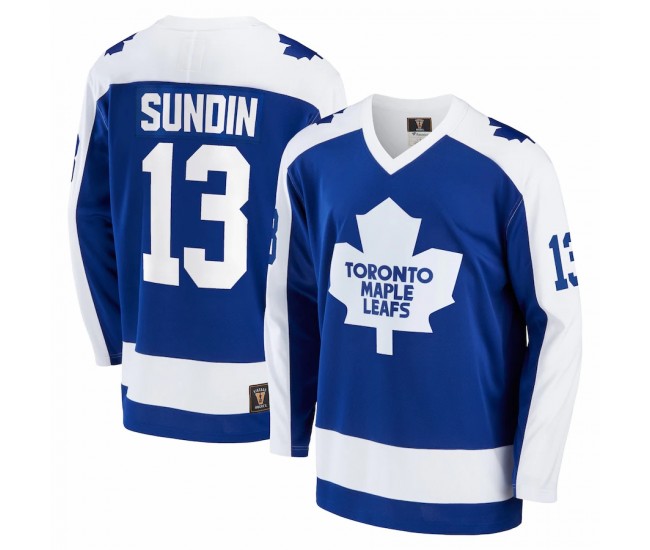 Toronto Maple Leafs Mats Sundin Men's Fanatics Branded Blue Breakaway Retired Player Jersey