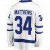 Toronto Maple Leafs Auston Matthews Men's Fanatics Branded White Away Premier Breakaway Player Jersey