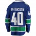 Vancouver Canucks Elias Pettersson Men's Fanatics Branded Blue 2019/20 Home Premier Breakaway Player Jersey