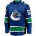 Vancouver Canucks Bo Horvat Men's Fanatics Branded Blue Home Breakaway Jersey