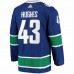 Vancouver Canucks Quinn Hughes Men's adidas Blue Home Authentic Pro Player Jersey