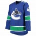 Vancouver Canucks Elias Pettersson Men's adidas Blue 2020/21 Authentic Home Player Jersey