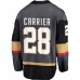 Men's Vegas Golden Knights William Carrier Black Breakaway Player Jersey